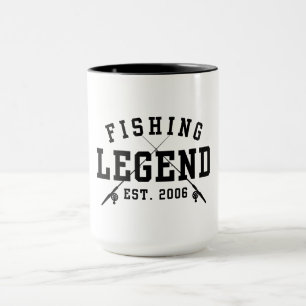 Caneca Lenda da Pesca Estabelecida 2006