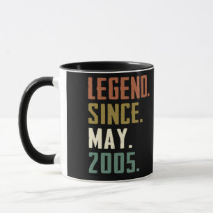 Caneca Lenda de 17 anos desde maio de 2005 17 anos