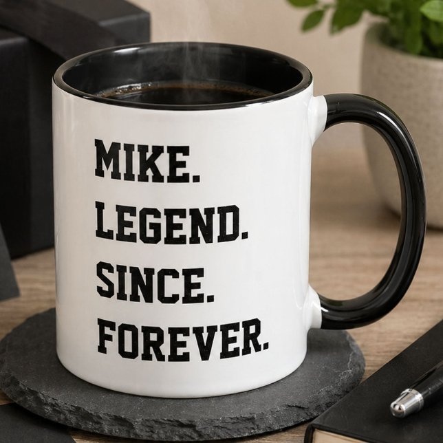 Caneca Lendária do Funny Mike | Nome Personalizado (Criador carregado)