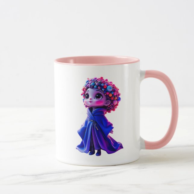 Caneca L'enfant venu d'un pays imaginaire. (Direita)