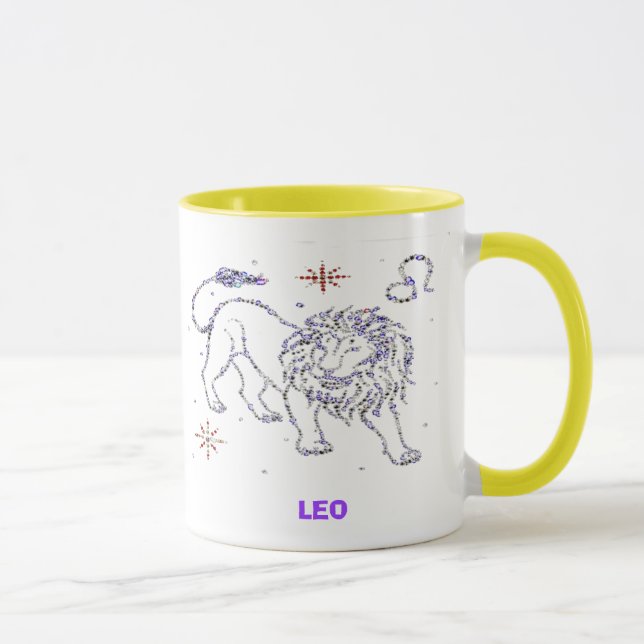 Caneca Leo Astrology Mug (Direita)