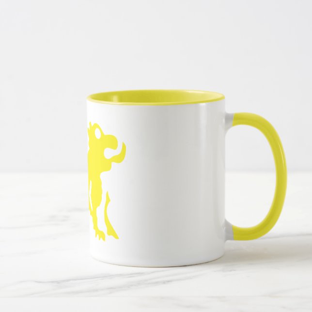 Caneca Leo Astrology Sun Sinal, Zodiac Ringer Mug (Direita)