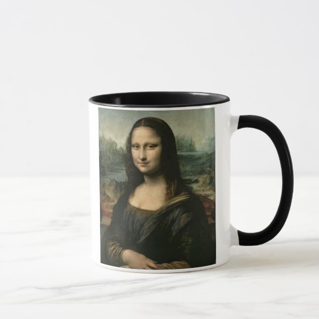 Caneca Leonardo Vinci | Mona Lisa, c.1503-6 (Direita)