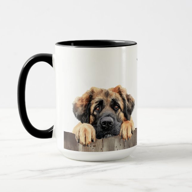 Caneca Leonberger Dog Mug (Esquerda)