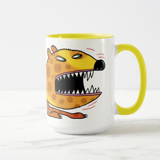 Caneca Leopardo-do-gato raivoso (Direita)