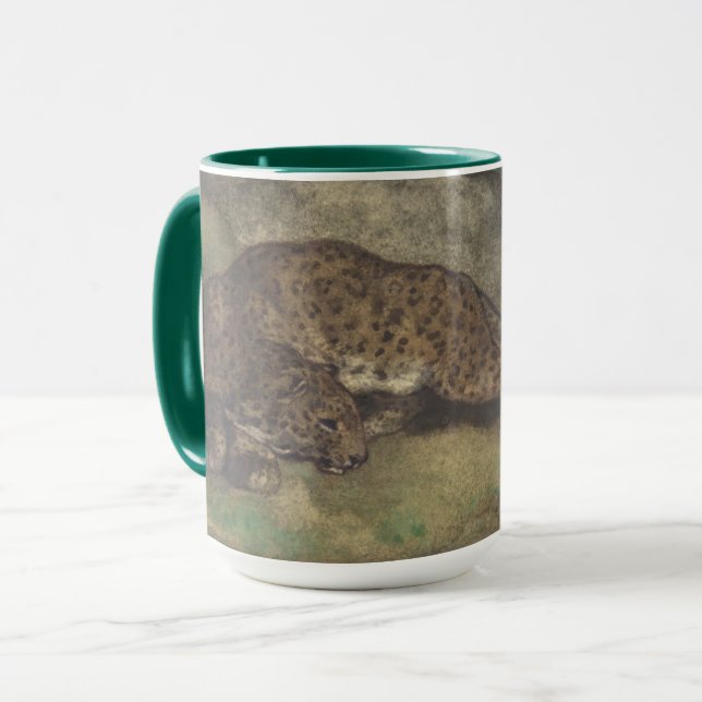 Caneca Leopardo e serpente (Frente Esquerda)
