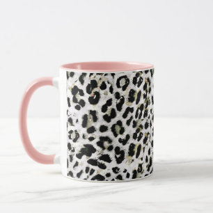 Caneca Leopardo - impressão de animal impressão