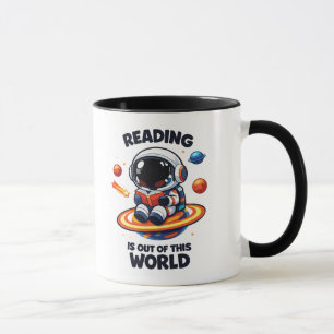 Caneca Ler é fora deste mundo