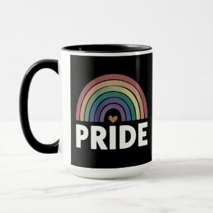 Caneca Lésbica Engraçada LGBT Orgulho Gay Arco-íris