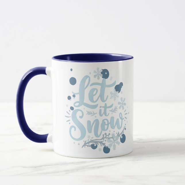 Caneca Let It Snow (Esquerda)
