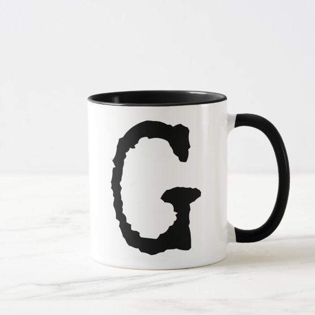 Caneca Letra G (Direita)