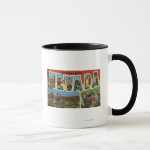 Caneca Letra ScenesNevada 2 de NevadaLarge