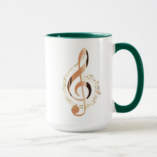 Caneca Letras em Movimento - Design de citação musical es