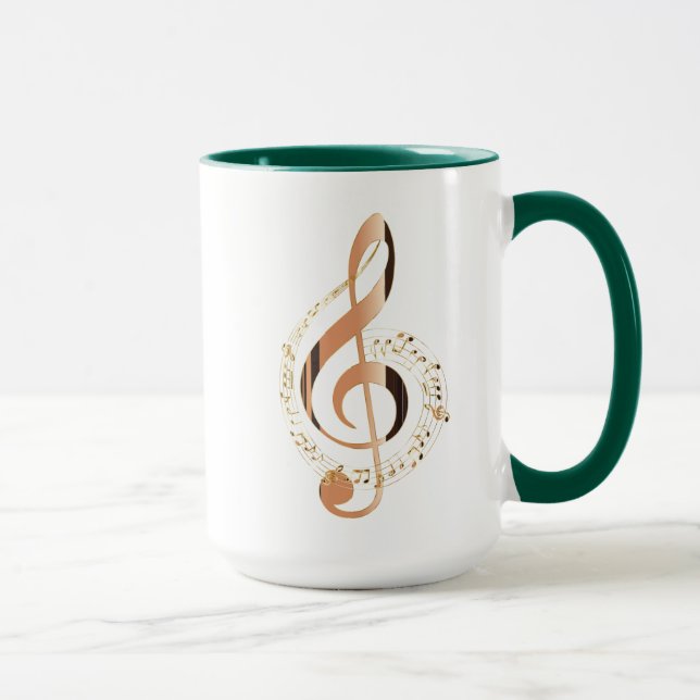 Caneca Letras em Movimento - Design de citação musical es (Direita)
