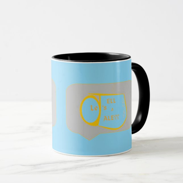 Caneca Lets Tell A Tale - Tea Cup Design (Frente Esquerda)