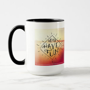 Caneca Lets tem o divertimento
