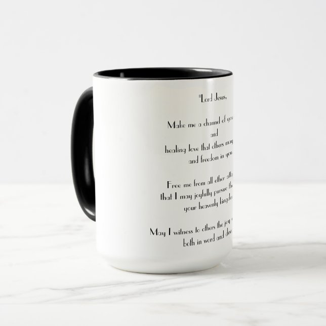 Caneca “Letter to Jesus” Combo (Frente Esquerda)