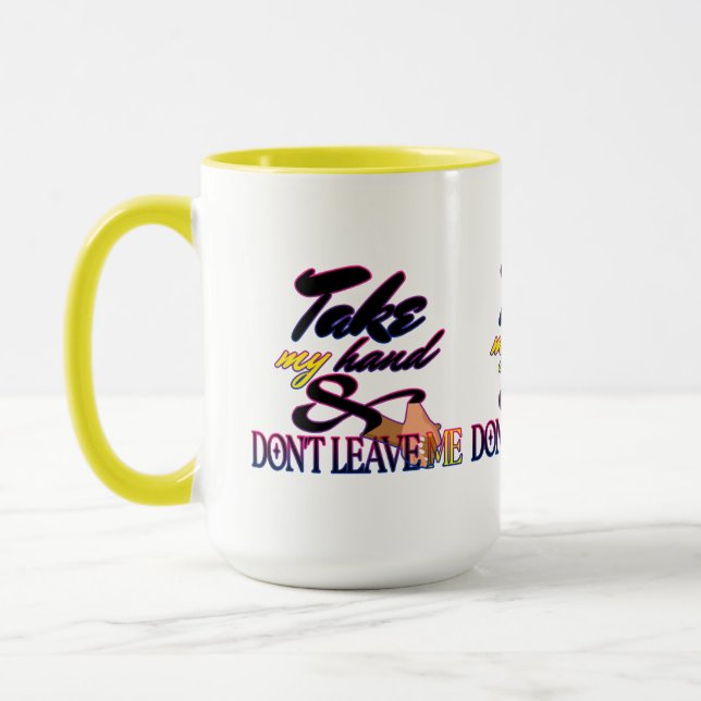 Caneca Leva-me à segurança (Esquerda)