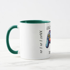 Caneca Levando até a Esposa. Presente noiva recém-casado