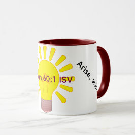 Caneca Levante-se, brilhe!