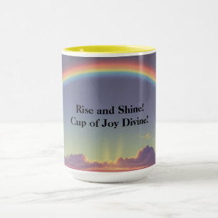 Caneca Levante-se e brilhe! Taça de Joy Divine