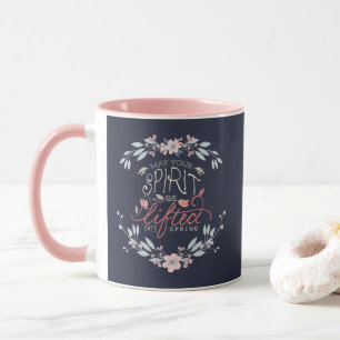 Caneca Levante seus espíritos este primavera