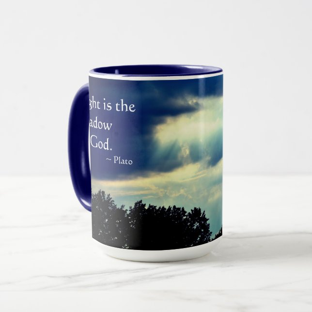 Caneca Leve Rays Cerâmica (Frente Esquerda)