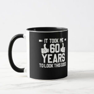 Caneca Levei 60 Anos Para Ver Este Bom 60 Anos De Anivers