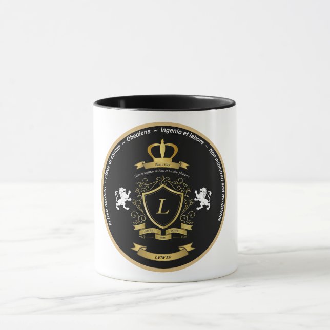Caneca Lewis crest (Centro)