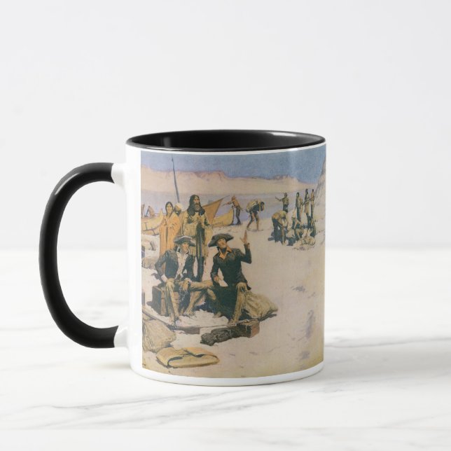 Caneca Lewis e Clark no Rio Columbia (Esquerda)