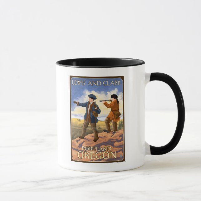 Caneca Lewis e Clark - Portland, Oregon (Direita)