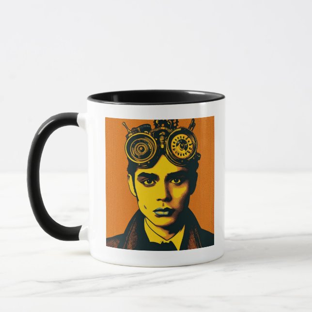 Caneca LGBTQI viva sua verdade e brilho (Esquerda)