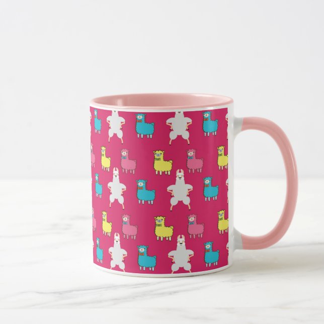 Caneca Lhamas e ilustração do Alpacas (Direita)