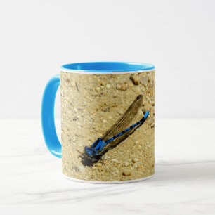Caneca - libélula azul