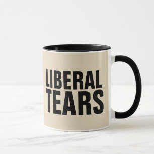 Caneca LIBERAL TEARS Engraçados Coffee Mugs