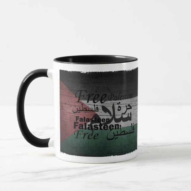 Caneca liberdade de palestina livre (Esquerda)