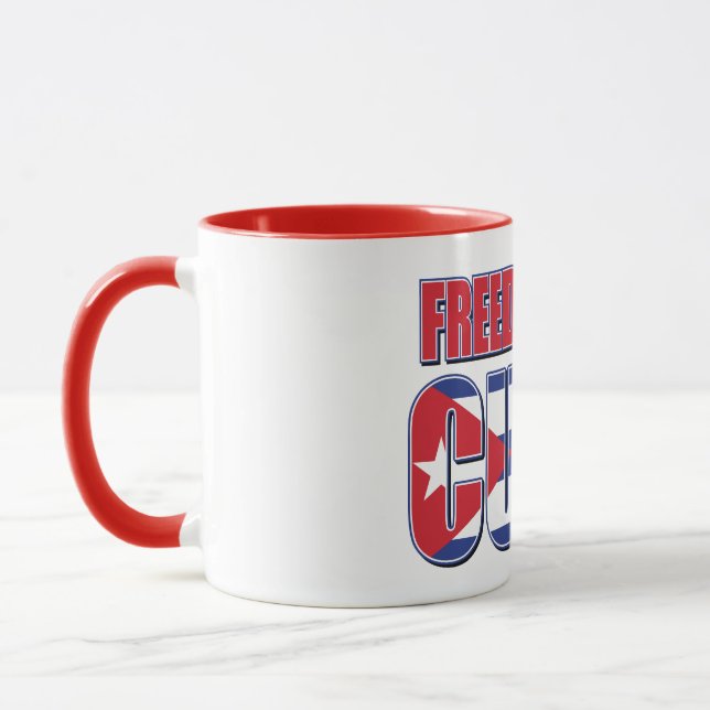 Caneca Liberdade para Cuba (Esquerda)