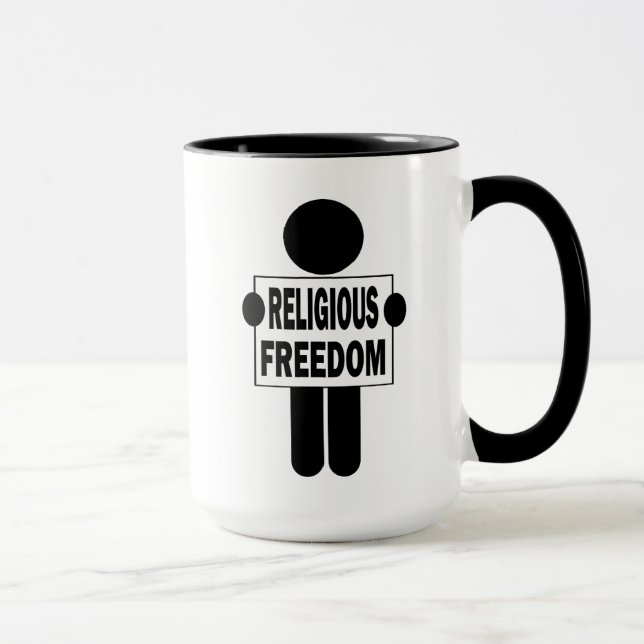 Caneca Liberdade religiosa (Direita)