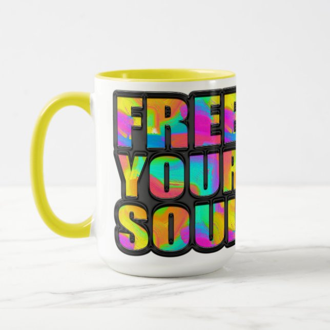 Caneca liberte sua alma (Esquerda)