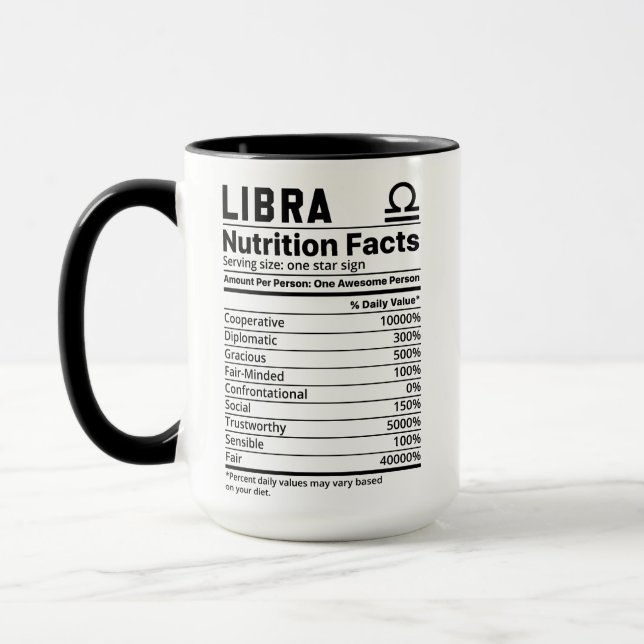 Caneca Libra Zodiac (Esquerda)