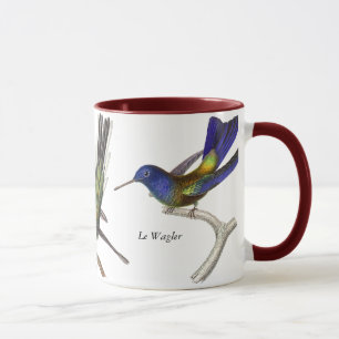 Caneca Lição de René Primevère - três colibris bonit