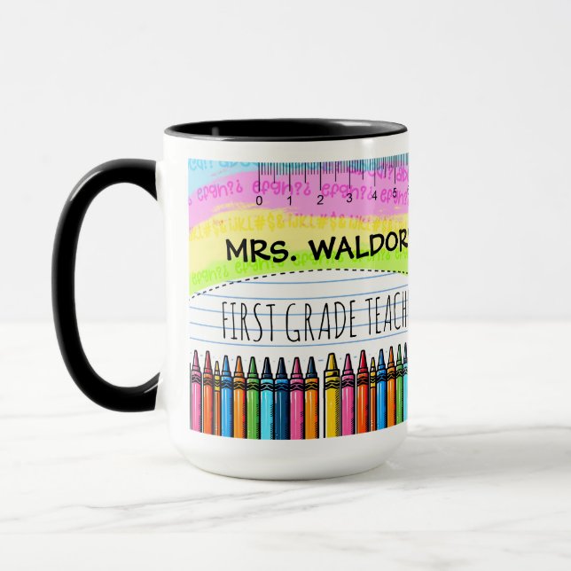 Caneca Licenciatura em Faculdade de Professores de Café (Esquerda)