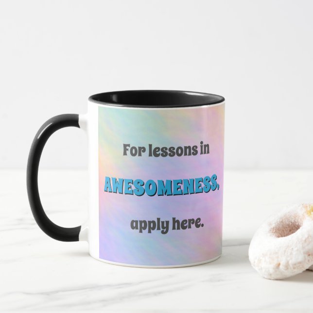Caneca Lições de Incrível (Com Donut)