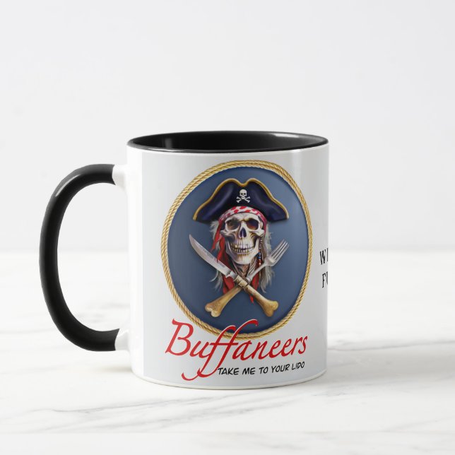 Caneca Lido Buffaneers Arrr Nós Ainda Nos Divertimos (Esquerda)