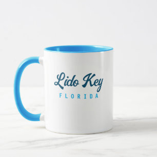 Caneca Lido Key Florida Coffee Mug
