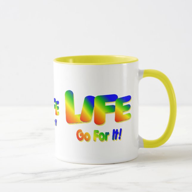 Caneca Life-Go For It Mug (Direita)