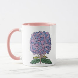 Caneca Life is Better in Nantucket Hydrangea Mug