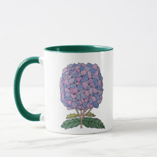 Caneca Life is Better in Nantucket Hydrangea Mug