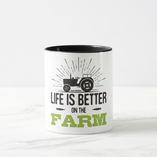 Caneca Life is Better On The Farm (Centro)