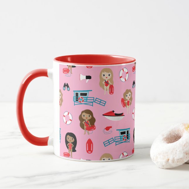 Caneca Lifeguard Mug (Com Donut)